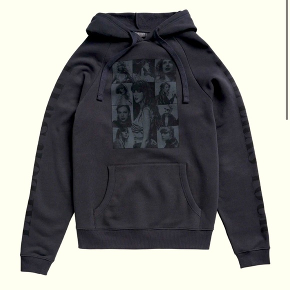 Taylor Swift Tops - NWT TAYLOR SWIFT | THE ERAS TOUR US DATES BLACK HOODIE XL & 2XL